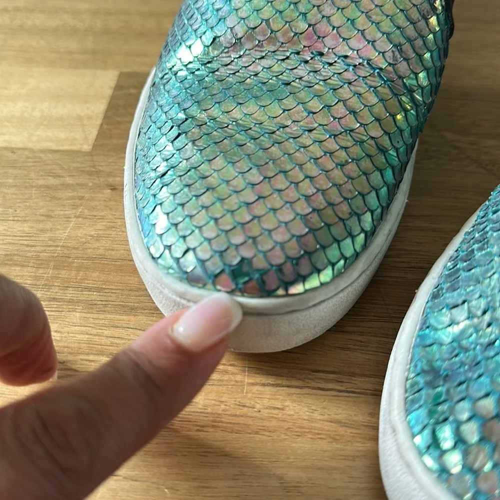 MICHAEL KORS Keaton iridescent sneakers